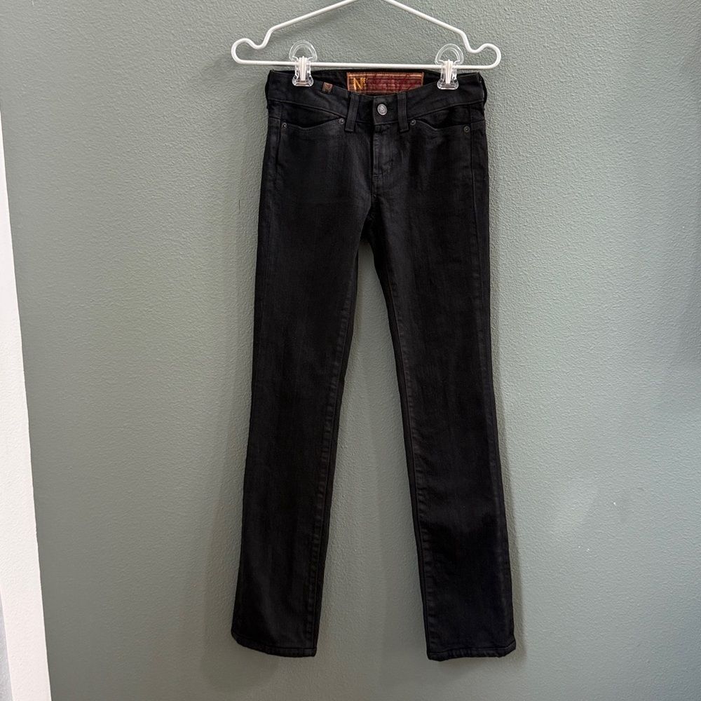 Notify Vintage Black Denim Jean Black Italy women size 24